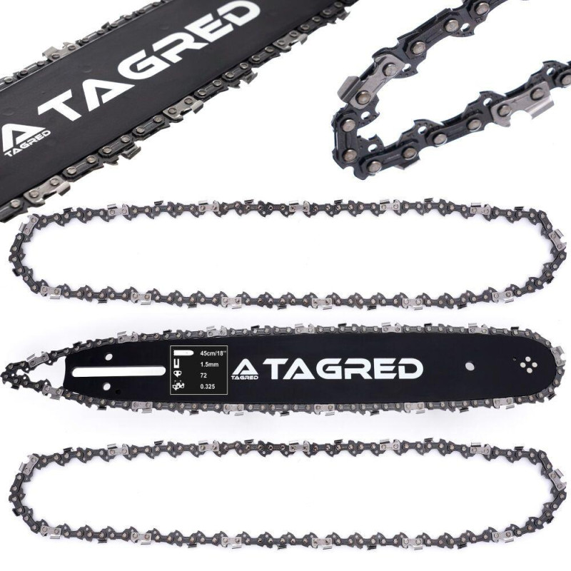 Комплект шини та 2 ланцюги Tagred TA1154 18