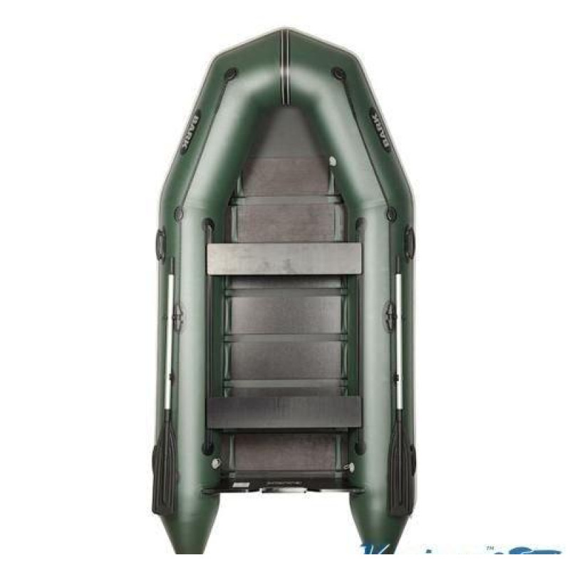 Надувна моторна лодка BARK BT-330D 4-місна з жорстким дном вантажопідйомність 440 кг потужність мотора 15 л.с.
