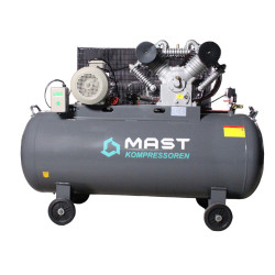 Поршневий компресор MAST 2105/500L 400V 7.5 кВт продуктивність 1050 л/хв максимальний тиск 10 Бар