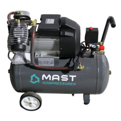Поршневий компресор MAST 2047/50L 220V продуктивність 320 л/хв об'єм ресивера 50 л максимальне тиск 8 Бар Поршневий компресор MAST 2047/50L 220V продуктивність 320 л/хв об'єм ресивера 50 л максимальне тиск 8 Бар