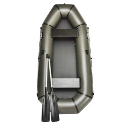 Надувна лодка ПВХ GRIF boat GL-270 двомісна міцний ПВХ комплект насос весла сидіння сумка ремонтний комплект Надувна лодка ПВХ GRIF boat GL-270 двомісна міцний ПВХ комплект насос весла сидіння сумка ремонтний комплект