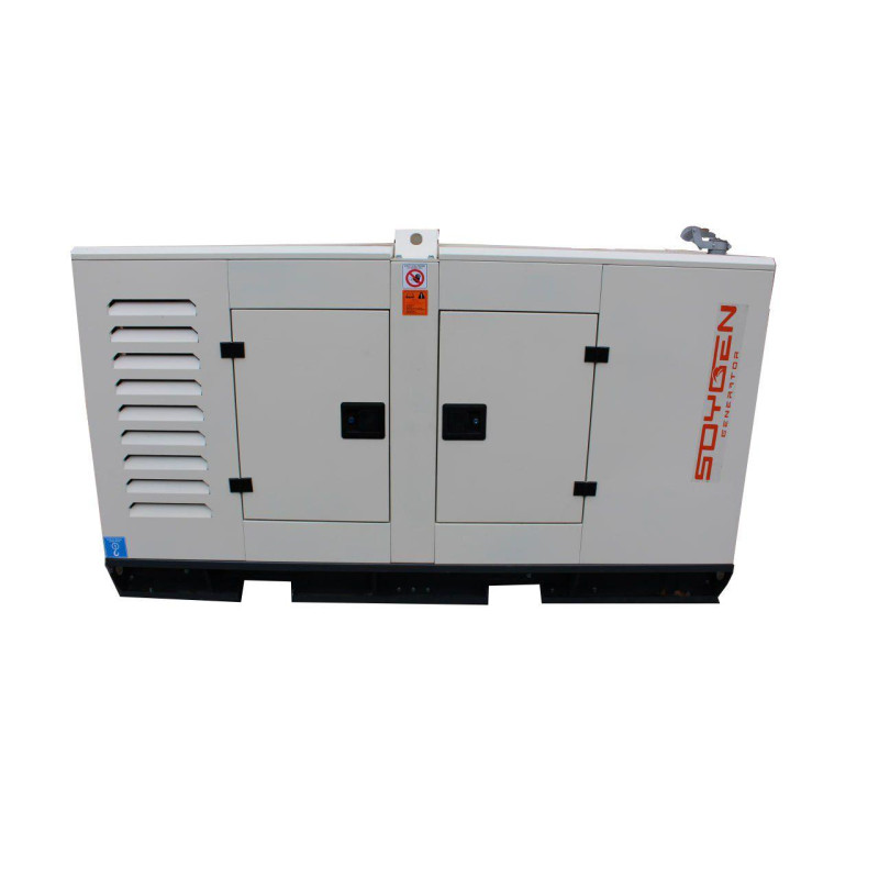 Дизельний генератор SOYGEN SGB 88 KVA потужність 80 кВА рідинне охолодження автоматичний ввід резерву