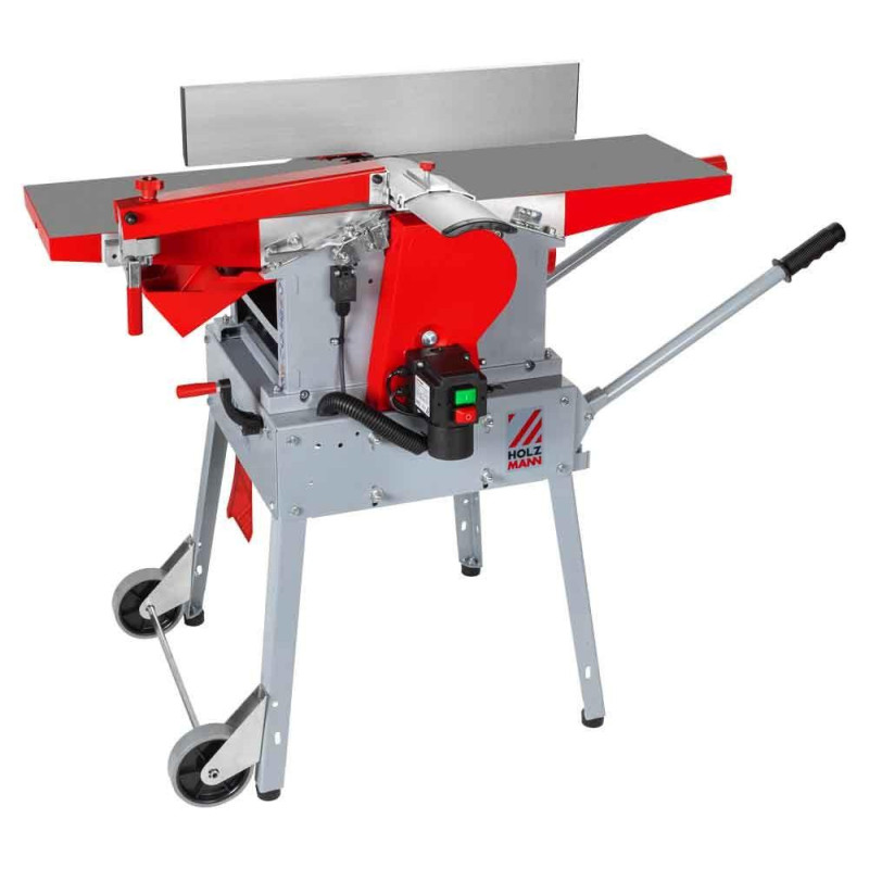 Фуговально-рейсмусовий станок Holzmann HOB260MINI_400V потужністю 2.8 кВт ширина строгання 260 мм