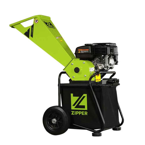 Садовий подрібнювач Zipper ZI-HAEK2120 потужність 4.1 кВт бункер 65 л максимальний діаметр гілок 50 мм