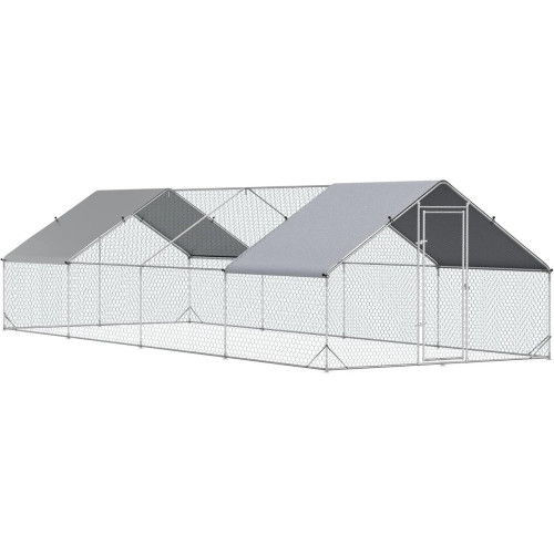 Вольєр для птахів MAST Gartentechnik MT-C382 3х8 м висота 1.95 м оцинкована сталь модульна конструкція