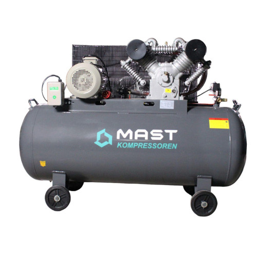 Поршневий компресор MAST 2105/500L 400V 12.5BAR 4 циліндри продуктивність 1050 л/хв об'єм ресивера 500 л