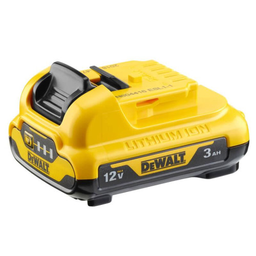Акумуляторна батарея DeWALT DCB124 Li-Ion 12 В 3 Аг вага 0.2 кг час зарядки 50 хвилин