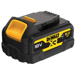 Акумуляторна батарея DeWALT DCB184G Li-Ion 18 В ємність 5 Aг вага 0.72 кг світлова індикація є Акумуляторна батарея DeWALT DCB184G Li-Ion 18 В ємність 5 Aг вага 0.72 кг світлова індикація є