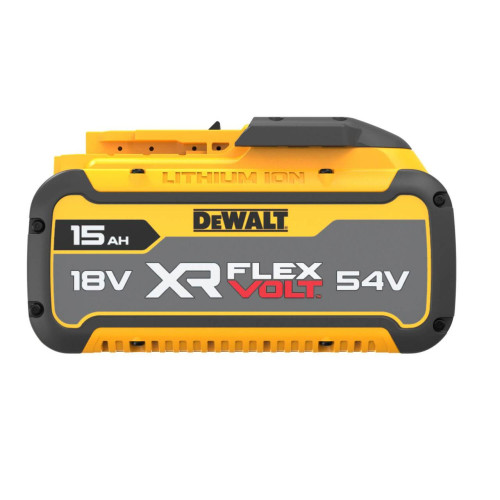 Акумуляторна батарея DeWALT DCB549 Li-Ion 54 В ємність 15 Aч вага 2.8 кг із світлодіодним індикатором