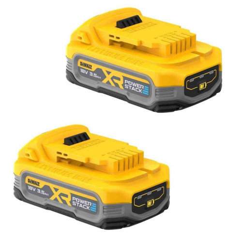 Акумуляторні батареї DeWALT DCBP318S2 18 В Li-Ion емкость 3.5 Aг вес 1.1 кг комплект 2 шт
