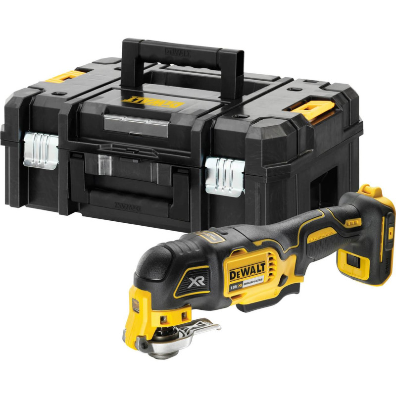 Багатофункціональний інструмент DeWALT DCS356NT 18V безщітковий вага 1.1 кг частота коливань 20000 об/хв