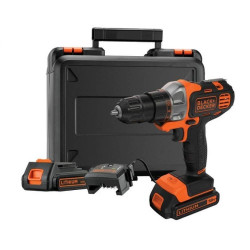 Акумуляторний багатофункціональний інструмент BLACK+DECKER MT218KB 18 В 1.5 Аг 20.9 Нм легка вага 1.46 кг Акумуляторний багатофункціональний інструмент BLACK+DECKER MT218KB 18 В 1.5 Аг 20.9 Нм легка вага 1.46 кг