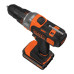 Акумуляторний багатофункціональний інструмент BLACK+DECKER MT218KB 18 В 1.5 Аг 20.9 Нм легка вага 1.46 кг