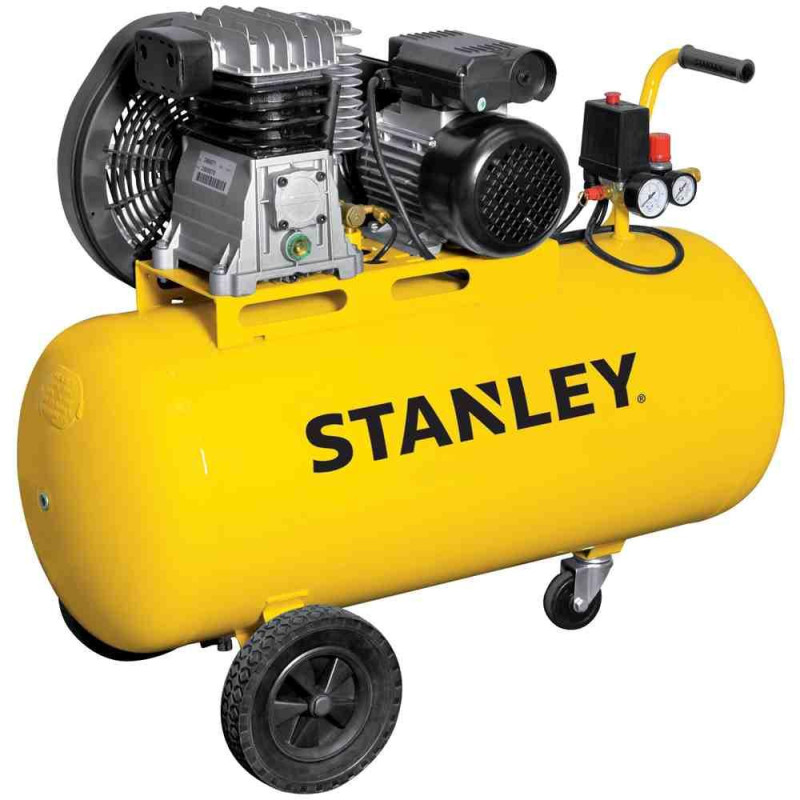 Компресор повітряний STANLEY B345/10/100 потужність 2.2 кВт об’єм ресивера 100 л максимальний тиск 10 Бар