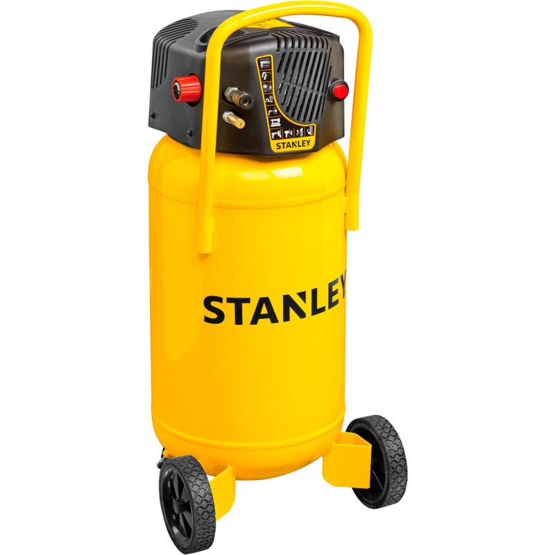 Компресор повітряний STANLEY D230/10/50V безмасляний 1.5 кВт об'єм ресивера 50 л максимальний тиск 10 Бар