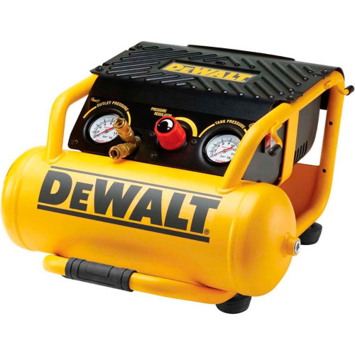 Компресор повітряний DeWALT DPC10RC безмасляний потужність 1.5 кВт об’єм ресивера 10 л максимальний тиск 10 бар