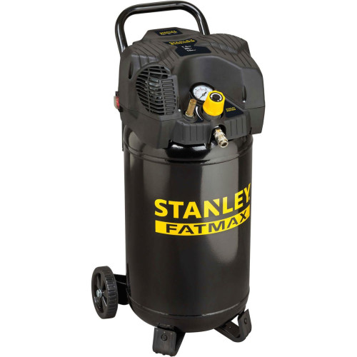 Компресор повітряний безмасляний STANLEY FMXCM0001E потужність 1.1 кВт об'єм ресивера 30 л максимальний тиск 10 Бар