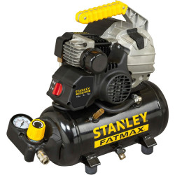 Компресор повітряний STANLEY FMXCM0042E потужність 1.5 кВт об’єм ресивера 6 л продуктивність 222 л/хв максимальний тиск 8 Бар Компресор повітряний STANLEY FMXCM0042E потужність 1.5 кВт об’єм ресивера 6 л продуктивність 222 л/хв максимальний тиск 8 Бар
