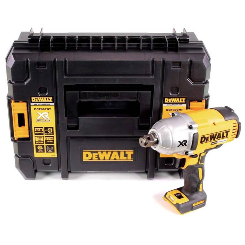 Гайкокрут DeWALT DCF897NT акумуляторний безщітковий 950 Нм 2.6 кг з 3 швидкостями та Li-lon батареєю