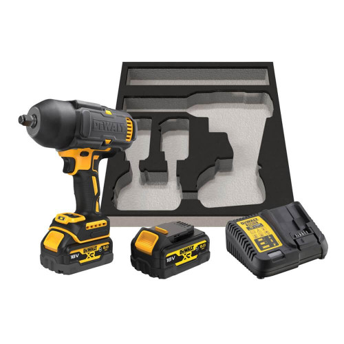 Гайкокрут ударний DeWALT DCF900P2G безщітковий 1898 Нм 2.9 кг 3 швидкості Li-Ion 18 В