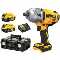 Гайкокрут акумуляторний безщітковий DeWALT DCF900P2T 18 В 5 Аг максимальний крутний момент 1898 Нм 4 режими роботи Гайкокрут акумуляторний безщітковий DeWALT DCF900P2T 18 В 5 Аг максимальний крутний момент 1898 Нм 4 режими роботи