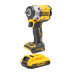 Гайкокрут ударний DeWALT DCF921D2T 18 В Li-Ion 2 Аг 610 Нм вага 1.1 кг безщітковий компактний дизайн