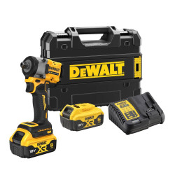 Гайкокрут ударний DeWALT DCF922P2T безщітковий 610 Нм 1.1 кг 18V 5 Аг 2 швидкості LED підсвічування Гайкокрут ударний DeWALT DCF922P2T безщітковий 610 Нм 1.1 кг 18V 5 Аг 2 швидкості LED підсвічування