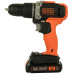 Дриль-шурупокрут BLACK+DECKER BCD003C1 акумуляторний 18V Li-Ion макс. крутний момент 45 Нм вага 1.3 кг