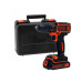 Дриль-шурупокрут BLACK+DECKER BDCDC18KB 18 В 1.5 Ач максимальний крутящий момент 30 Нм вес 1.6 кг