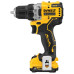 Дриль-шурупокрут DeWALT DCD701D2 акумуляторний 12 В безщітковий 57.5 Нм 2 швидкості 1.1 кг