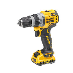 Дриль-шуруповерт DeWALT DCD703L2T акумуляторний 12 В 3 Ач безщітковий з максимальним крутним моментом 57.5 Нм Дриль-шуруповерт DeWALT DCD703L2T акумуляторний 12 В 3 Ач безщітковий з максимальним крутним моментом 57.5 Нм