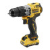 Дриль-шурупокрут DeWALT DCD706D2 акумуляторний 12 В 2 Аг 57.5 Нм безщітковий ударний 0.96 кг