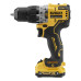 Дриль-шурупокрут DeWALT DCD706D2 акумуляторний 12 В 2 Аг 57.5 Нм безщітковий ударний 0.96 кг