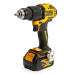 Дриль-шурупокрут DeWALT DCD709M2T акумуляторний безщітковий ударний 18 В 4 Аг вага 1.2 кг максимальний крутний момент 65 Нм