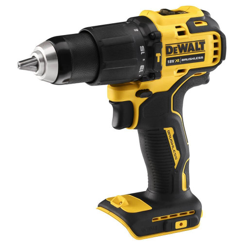 Дриль-шурупокрут DeWALT DCD709N акумуляторний безщітковий ударний 18 В макс. крутний момент 65 Нм компактний дизайн