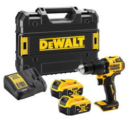 Дриль-шурупокрут DeWALT DCD709P2T 18 В 5 Аг безщітковий ударний 65 Нм 1.2 кг компактний з зарядним пристроєм Дриль-шурупокрут DeWALT DCD709P2T 18 В 5 Аг безщітковий ударний 65 Нм 1.2 кг компактний з зарядним пристроєм