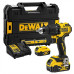 Дриль-шурупокрут DeWALT DCD709P2T 18 В 5 Аг безщітковий ударний 65 Нм 1.2 кг компактний з зарядним пристроєм