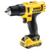 Дриль-шурупокрут DeWALT DCD710D2 акумуляторний 12 В крутний момент 24 Нм вага 1.1 кг дві швидкості