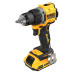 Дриль-шуруповерт DeWALT DCD794D2T безщітковий 18 В 2 Аг 74 Нм вага 1.12 кг