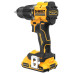 Дриль-шуруповерт DeWALT DCD799D2T безщітковий ударний 18 В 2 Аг 74 Нм вага 1.17 кг для професійної роботи