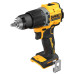 Дриль-шуруповерт акумуляторний DeWALT DCD799N 18 В безщітковий ударний макс. крутний момент 74 Нм компактні розміри 164 мм