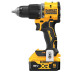 Дриль-шуруповерт DeWALT DCD799P2T акумуляторний 18 В 5 Аг безщітковий 74 Нм 1.17 кг ударний
