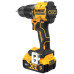 Дриль-шуруповерт DeWALT DCD799P2T акумуляторний 18 В 5 Аг безщітковий 74 Нм 1.17 кг ударний