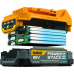 Дриль-шуруповерт DeWALT DCD800E2T безщітковий 18 В 1.7 Ач максимальний крутний момент 90 Нм компактний дизайн