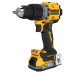 Дриль-шуруповерт DeWALT DCD805E1T акумуляторний 18 В 1.7 Аг 90 Нм безщітковий ударний 1.34 кг