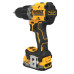 Дриль-шуруповерт DeWALT DCD805E1T акумуляторний 18 В 1.7 Аг 90 Нм безщітковий ударний 1.34 кг