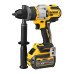 Дриль-шурупокрут DeWALT DCD999T1 акумуляторний 18В 6Аг безщітковий ударний 126Нм 1.61кг з 3 швидкостями