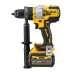Дриль-шурупокрут DeWALT DCD999T1 акумуляторний 18В 6Аг безщітковий ударний 126Нм 1.61кг з 3 швидкостями