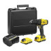 Дриль-шурупокрут STANLEY FATMAX SFMCD700C2K 18 В 50 Нм 1.8 кг 2 швидкості Li-Ion швидкозатискний патрон