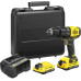 Дриль-шурупокрут STANLEY FATMAX SFMCD715D2K безщітковий 18 В крутний момент 60 Нм 2 швидкості 3.74 кг